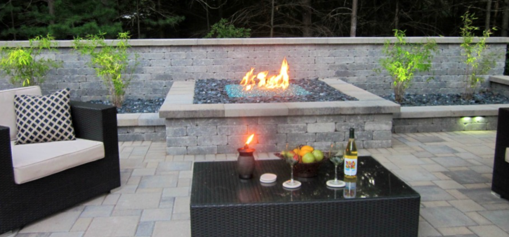 fire pit pits outdoor landscape built legal landscaping yard lawn portable