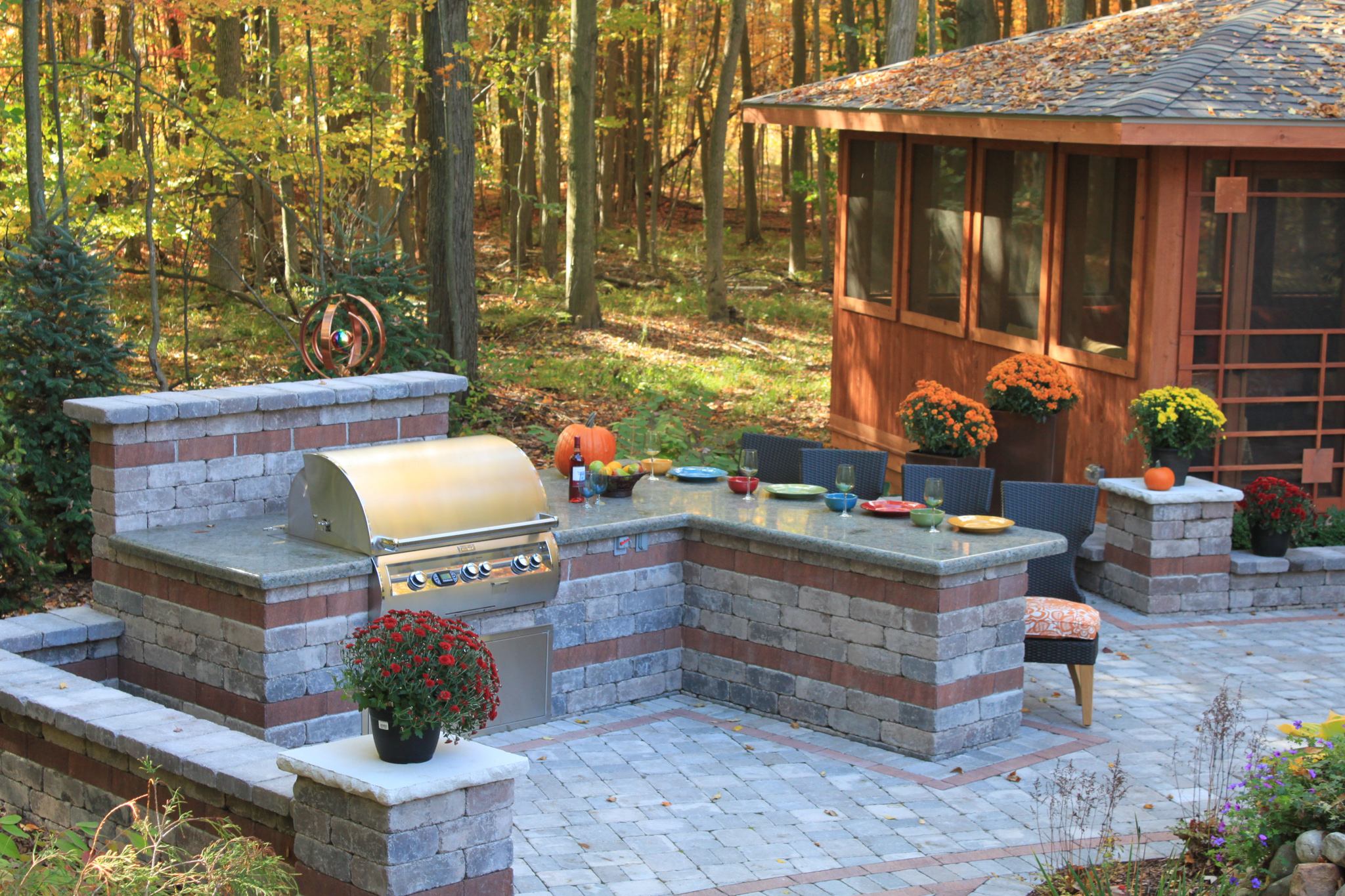 Brick Paver Companies In MI | Outdoor Kitchen Designs